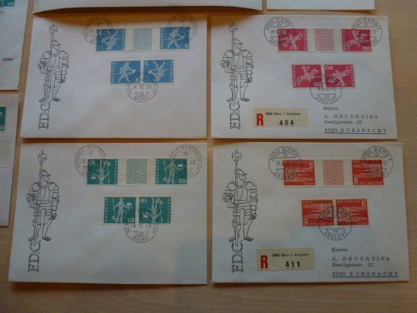 Alle Briefmarken: Lot ++ Motive Postgeschichte 1960 / 1968 – Gebraucht aus Walkringen von Casablanca777 4