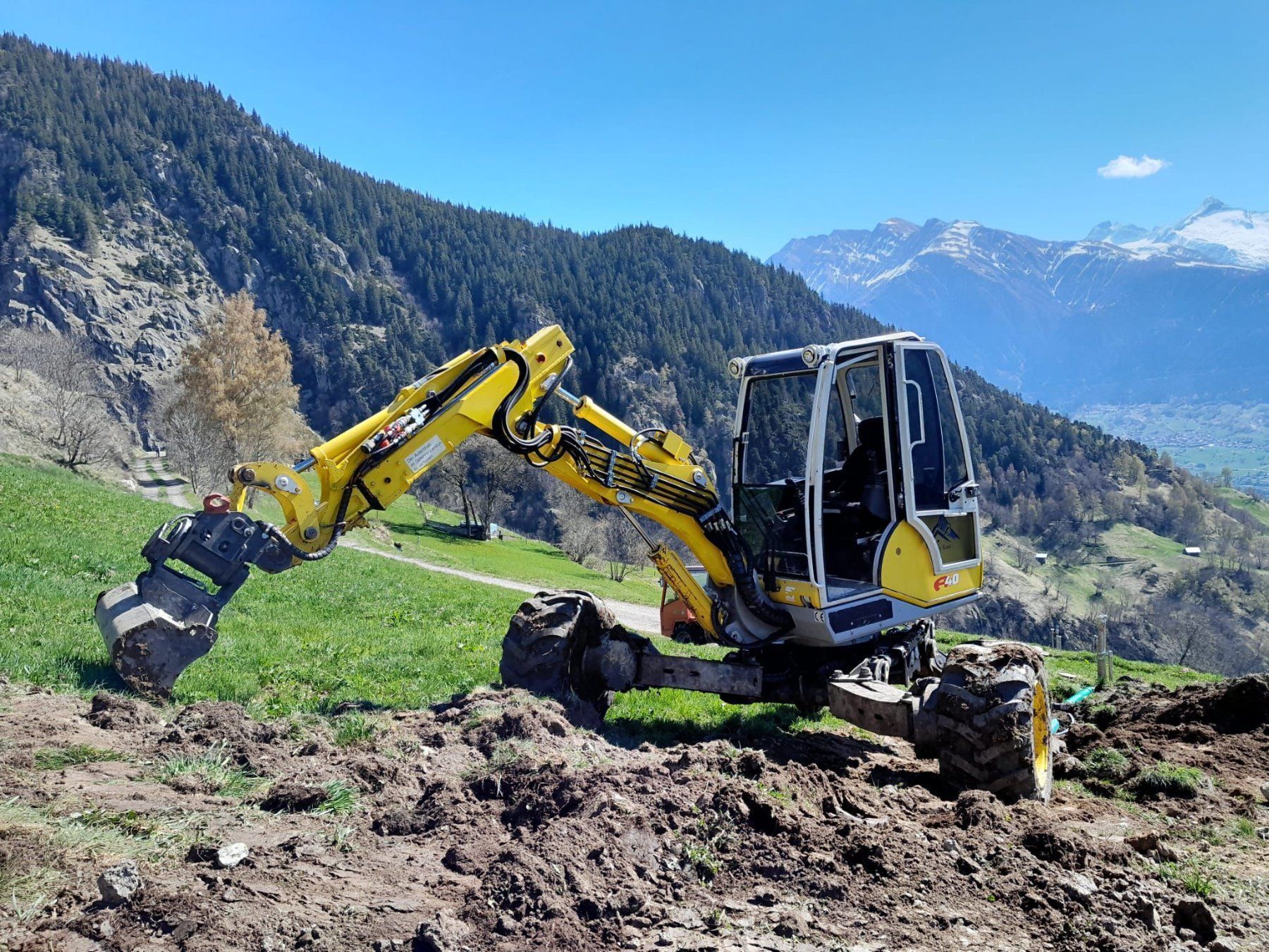 Menzi Muck Escavatori: Menzi Muck A40 zu vermieten – Usato da Frutigen venduto da glory03 3
