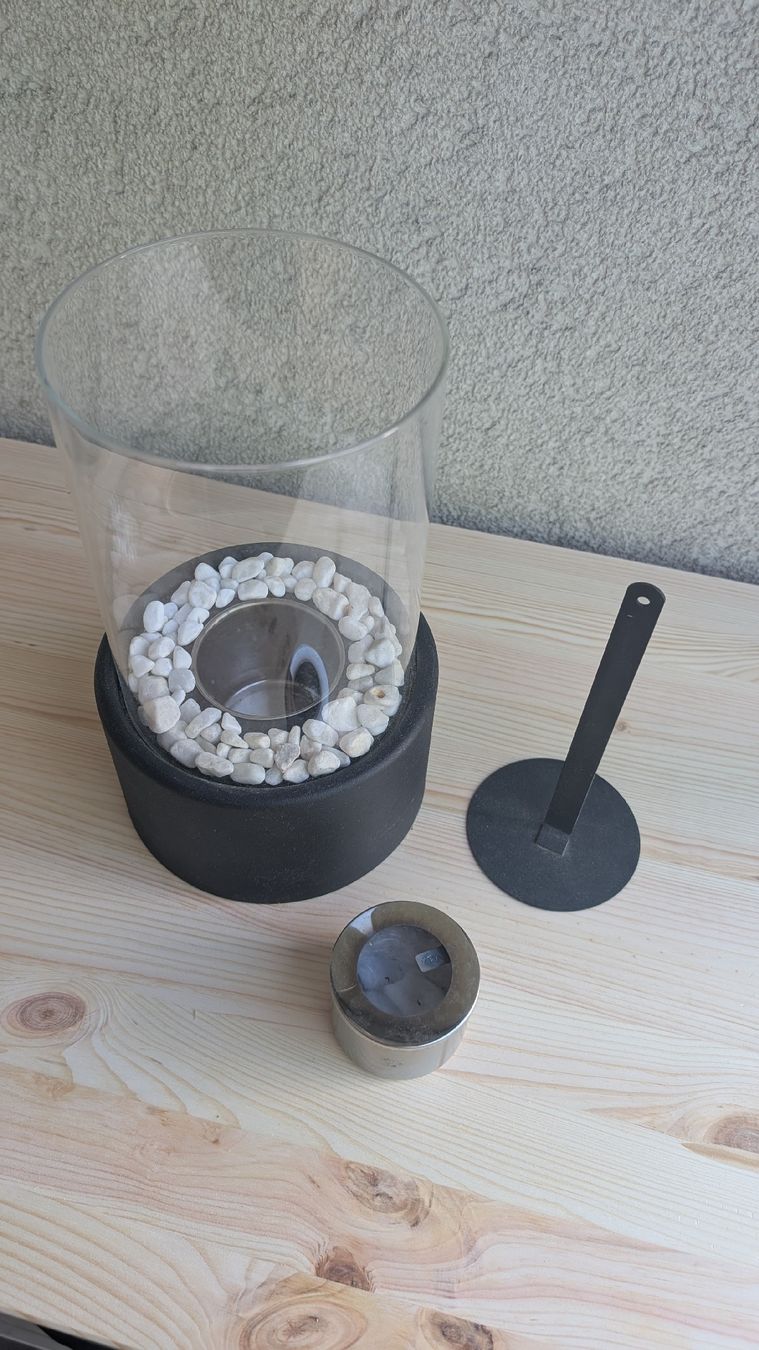 Camini: Tabletop Bioethanol Fireplace (Feuerstelle) – Usato da Basel venduto da mhg_99c6 2