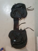 Satteltaschen Leder hinten