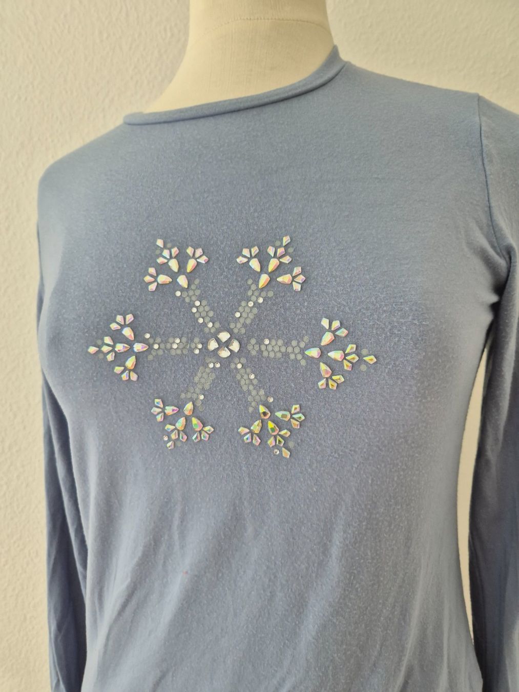 T-shirt: PIZ PALÜ SHIRT PULLI PULLOVER MIR GLITZER S 36 , TOP FREIZEI – Usato da Elsau venduto da the-colorful-side 3