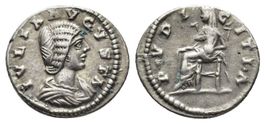 JULIA DOMNA silver denarius
