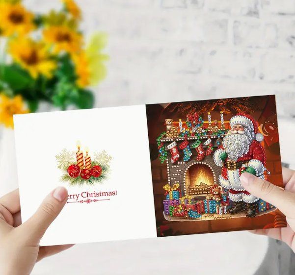 Kit bricolage: Diamond Painting 6 Stück Weihnachtskarten – Nuovo e nell'imballaggio originale da Obergösgen venduto da Diamond-Painting