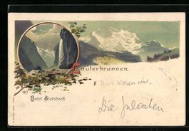 Litho Lauterbrunnen, Partie im Hochgebir