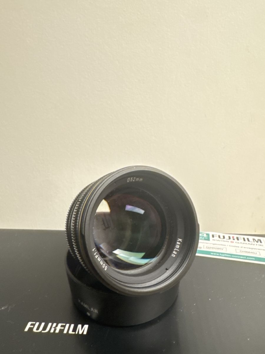Fujifilm Obiettivi: Kamlan f1.1 52mm Objektiv  – Usato da Tagelswangen venduto da 321mejns