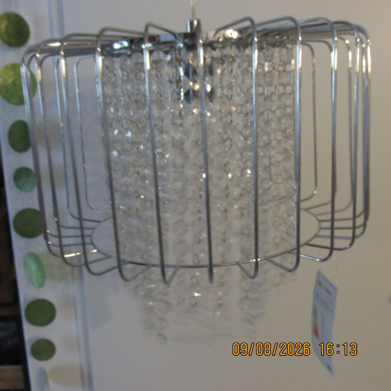 Lampade: Hängeleuchte Deckenlampe Metall Kunststoff Perlen – Nuovo (secondo la descrizione) da Galgenen venduto da Forflowers 5