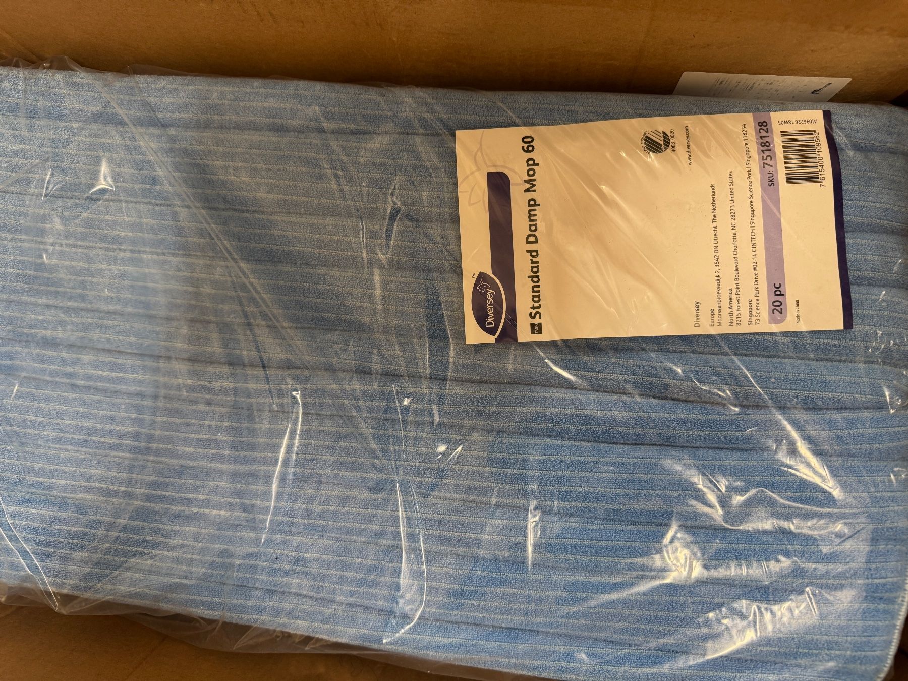 Prodotti per la cura: Diversey / Taski - Standard Damp Mopp Eco 20 Stk. 60cm – Nuovo e nell'imballaggio originale da Maseltrangen venduto da Zjoli