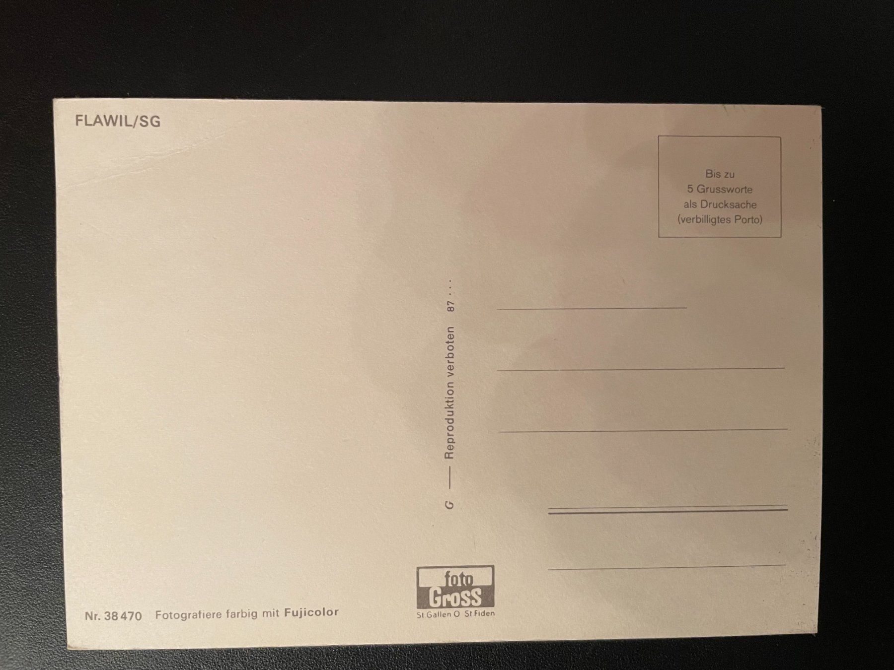 Cartoline postali: AK SG Flawil – Usato da Thal venduto da Danny82 1