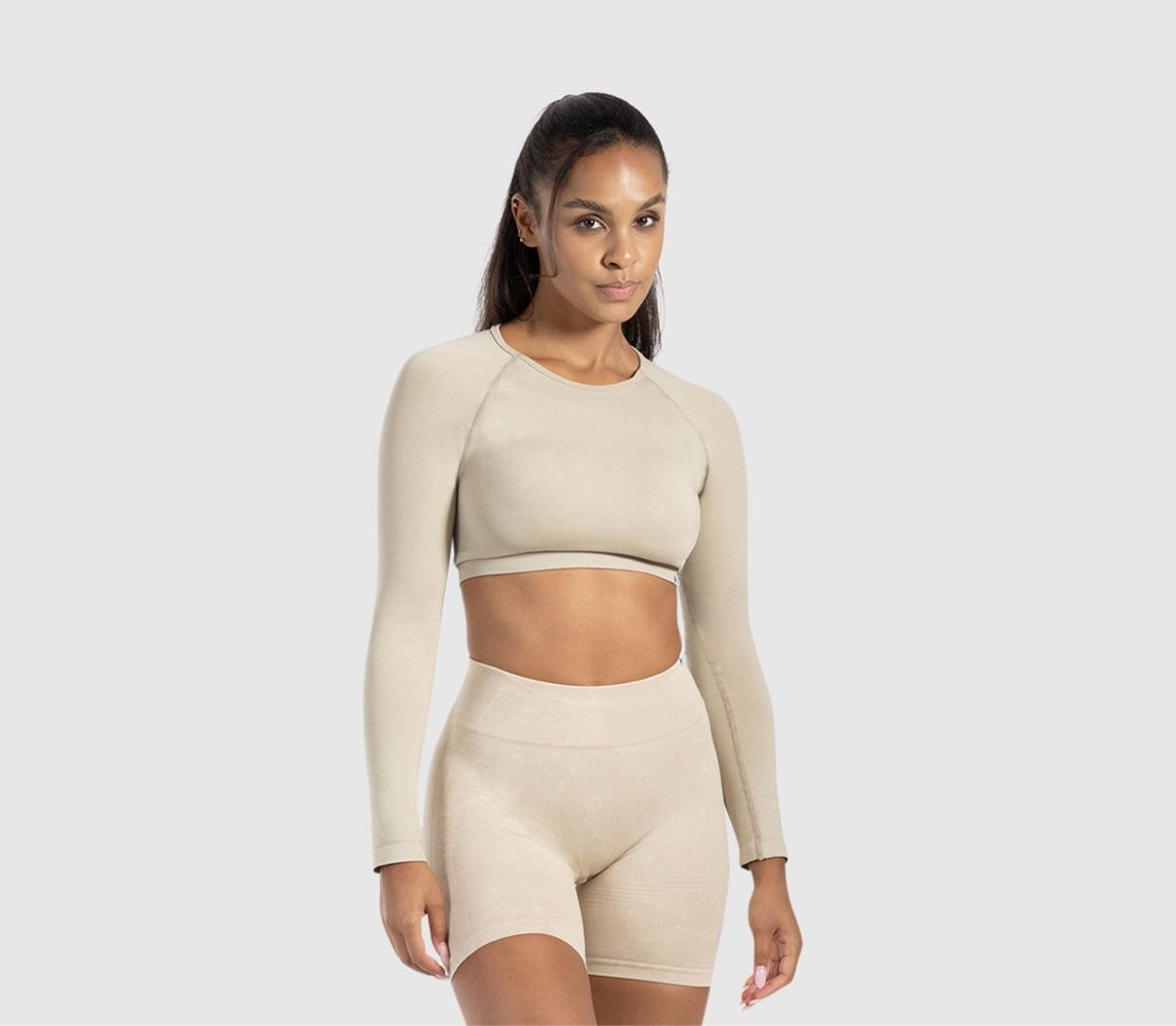 Smilodox Top: Langarm Crop Top Grösse M,Neu! – Nuovo e nell'imballaggio originale da Suhr venduto da Checkitout