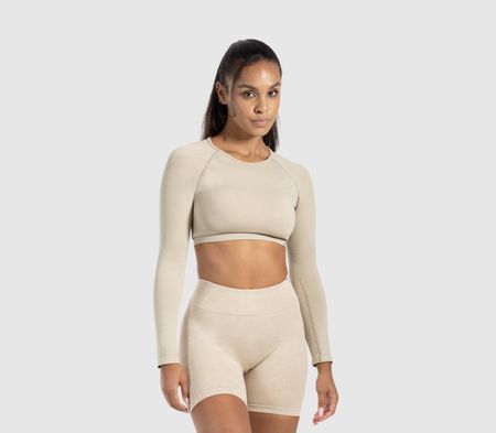 Langarm Crop Top Grösse M,Neu!