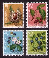 1973_J244-47_PRO JUVENTUTE_FRÜCHTE DES WALDES_Brombeere_ET !