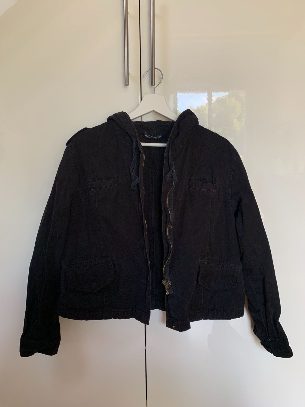 Brandy Melville Giacche & Cappotti: Schwarze Brandy Melville Übergangsjacke – Usato da Maisprach venduto da jokoundklaas
