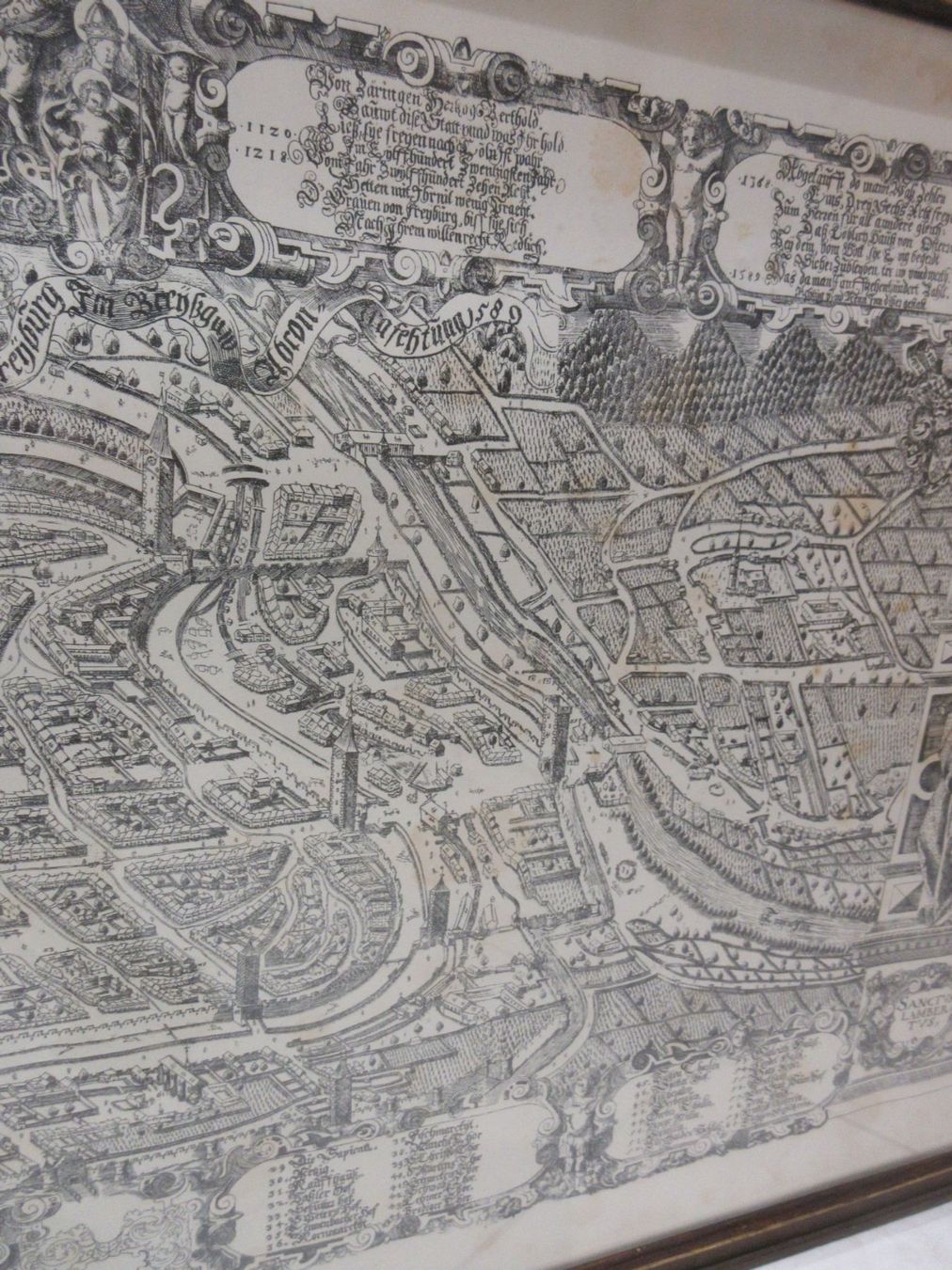 Foto & Immagini: Statt Freyburg im Breysgau 1589 – Usato da Binningen venduto da mondoantico 3