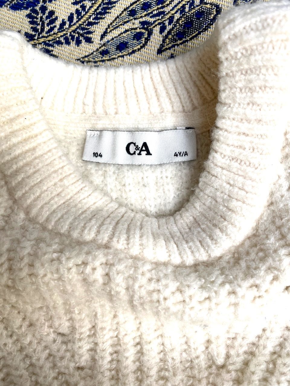 C&A Maglioni & Felpe: Warmer Pullunder von C&A, Groesse 104, Top Zustand – Usato da Uster venduto da ros_pym8 2