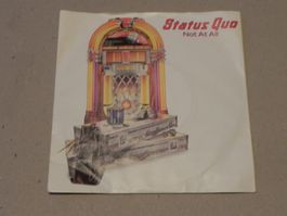 Single brit. Rock Hardrock Band Status Quo 1989 Not at all