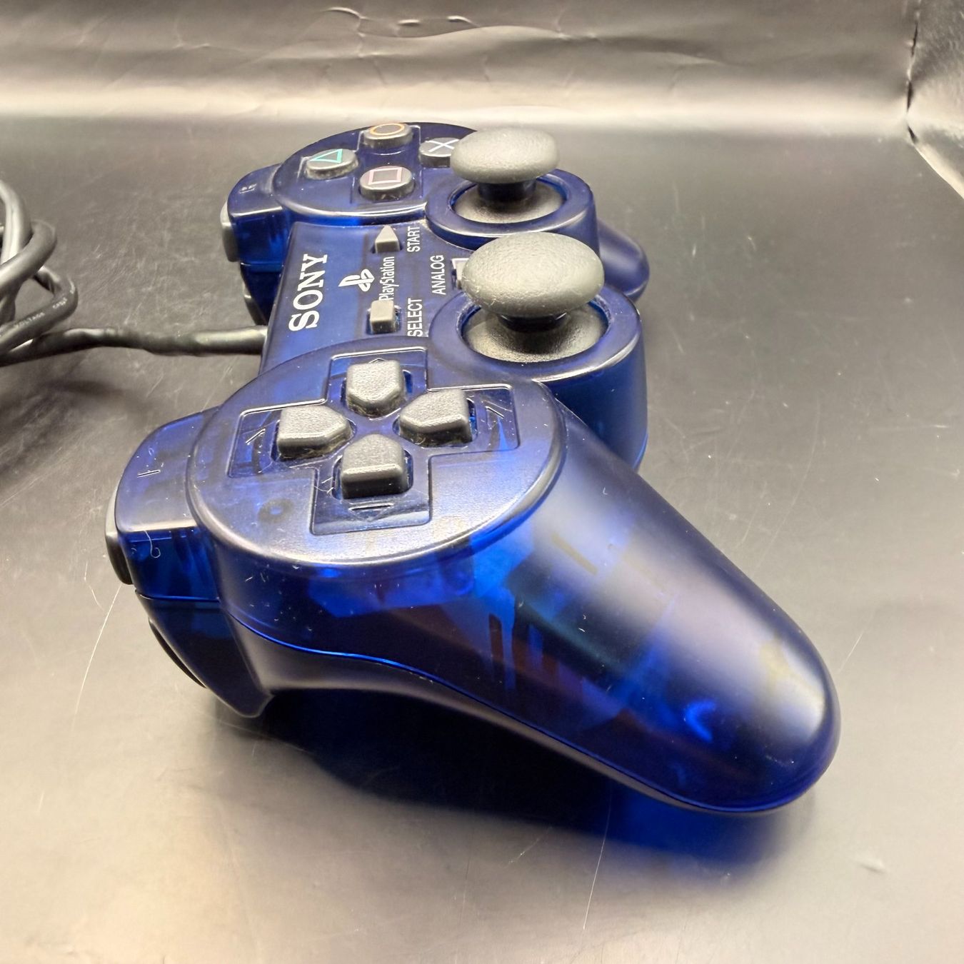 Nintendo Controller: PS2 Controller Blau Transparent – Usato da Düdingen venduto da Nerdworld 4