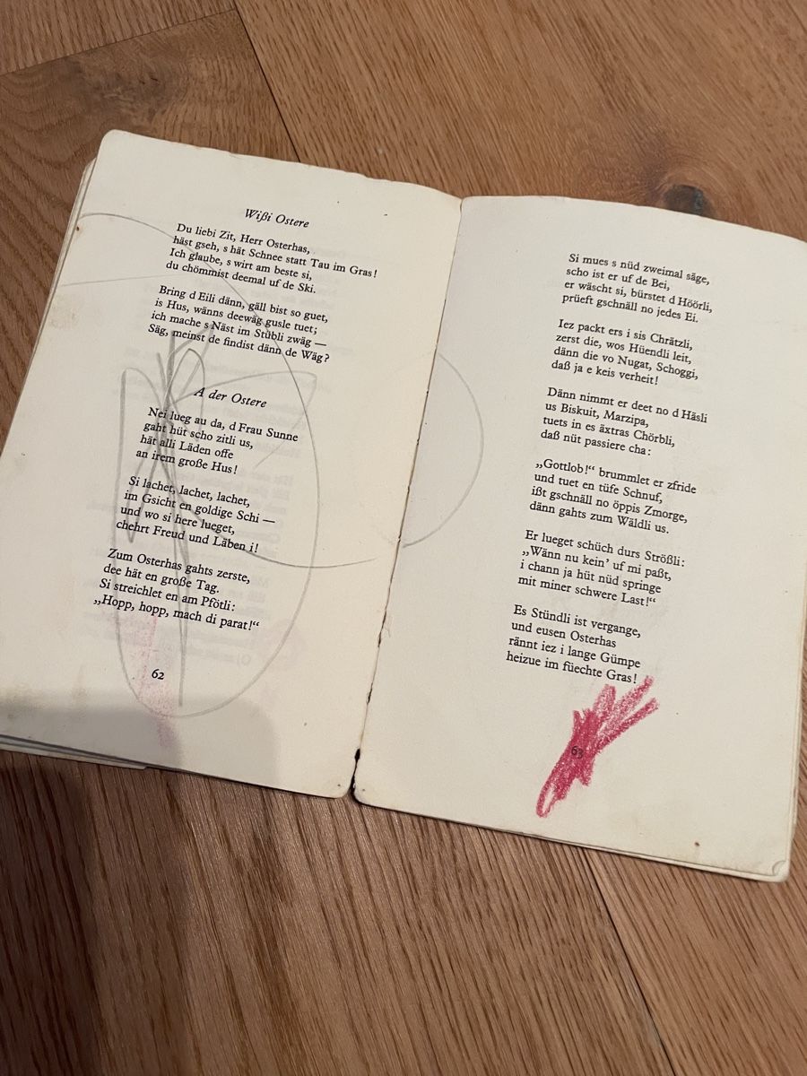 Libri: Verse und Lieder – Difettoso da Bischofszell venduto da krass13 3