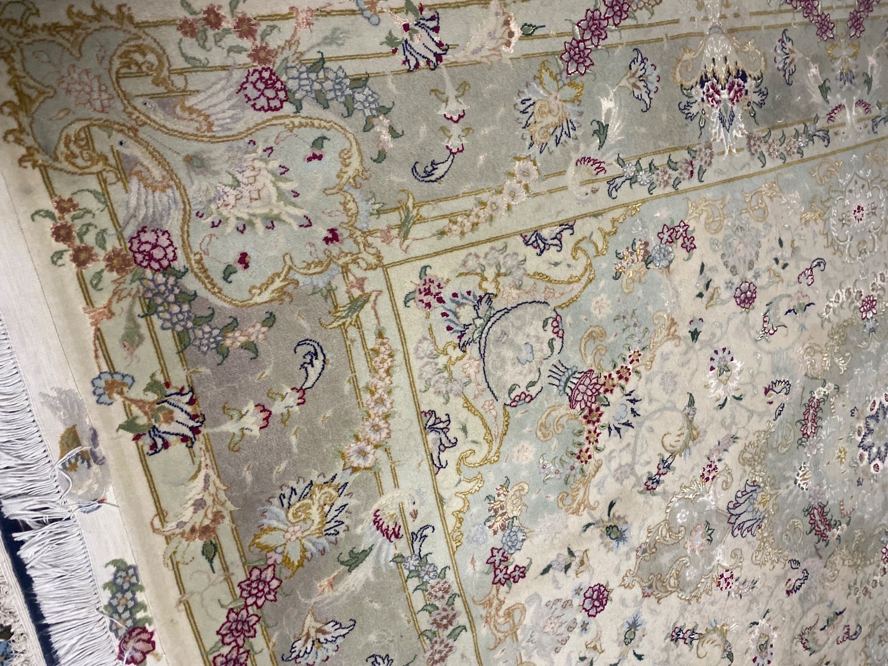 Teppiche: Wunderschöne Perser Teppich Tabriz mit Seide neue – Neu (gemäss Beschreibung) aus Männedorf von Adamiat 6