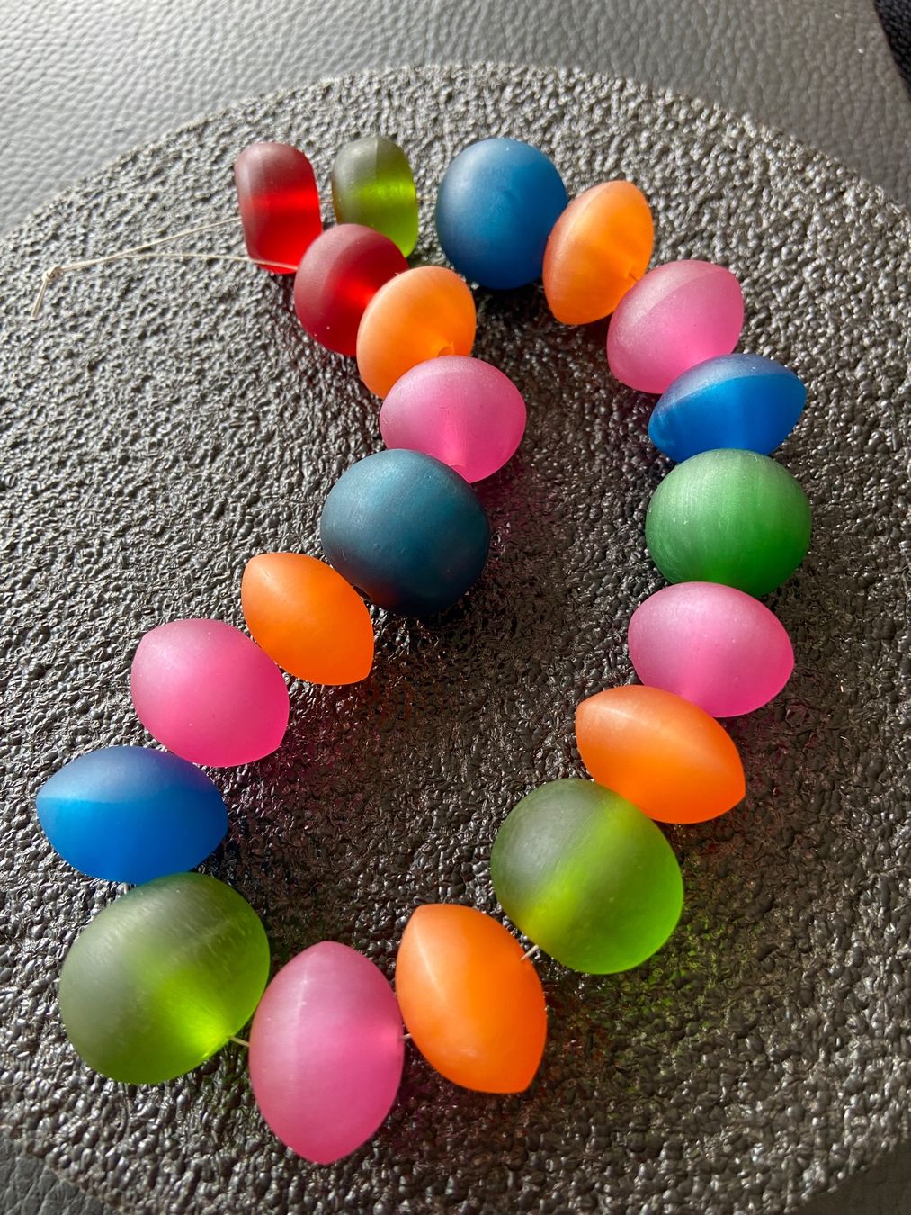 Perle (finte): Perlenmix*Strang * – Nuovo (secondo la descrizione) da Zuerich venduto da Perlen-Decor