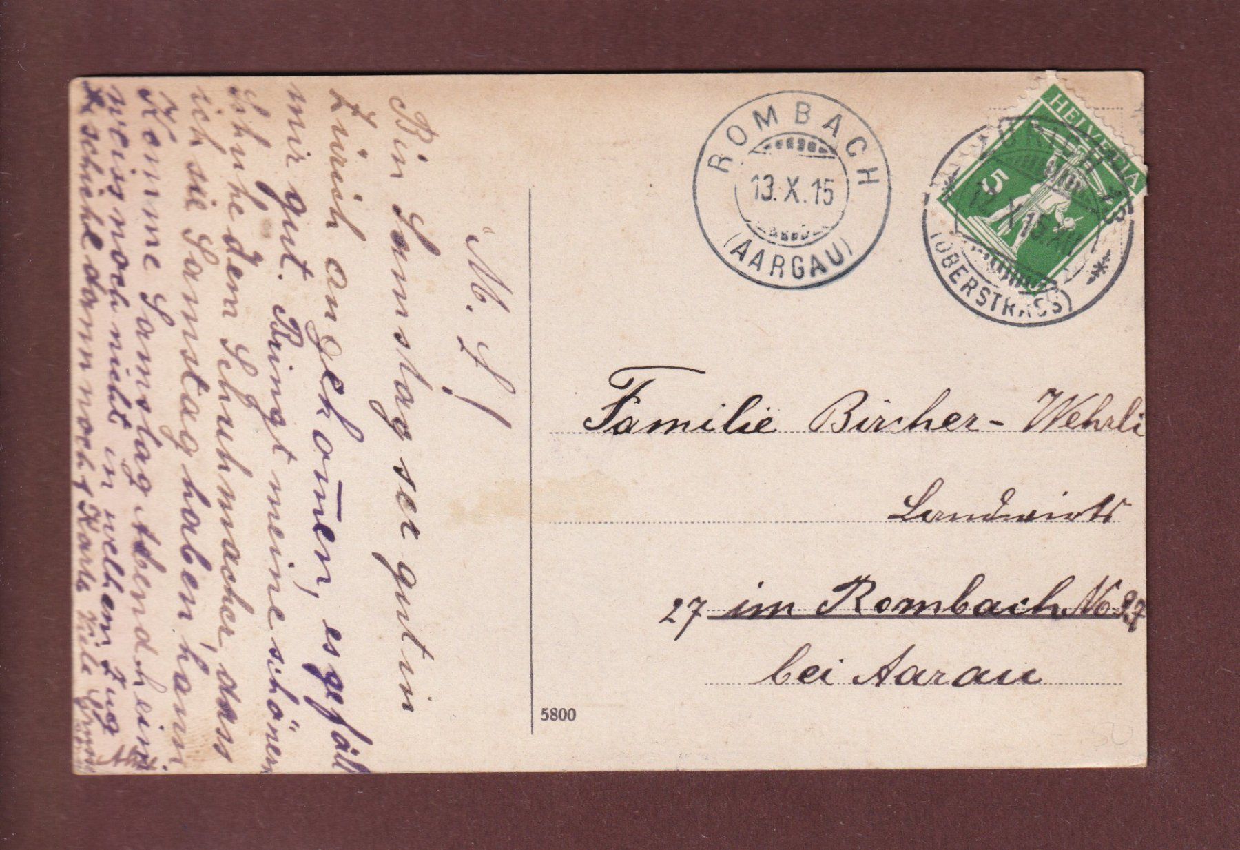 Cartoline postali: ZÜRICH - Teil mit Polytechnikum - 1915 – Usato da Pully venduto da nicecards 1
