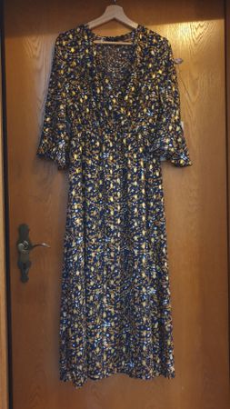 Herbstliches Boho-Kleid Grösse S (It Hippie)