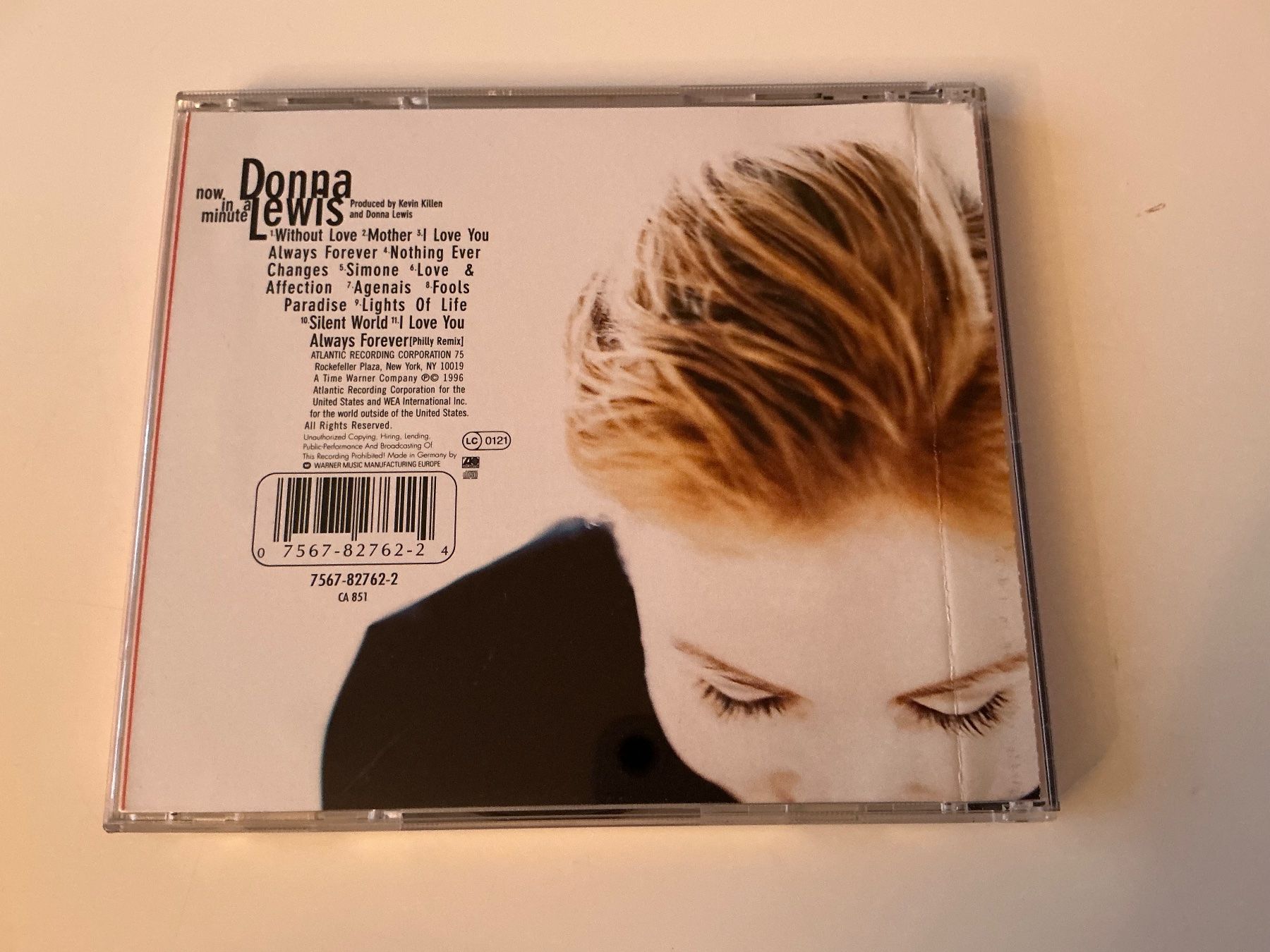 CD: Donna Lewis / now in a Minute / 1996 – Usato da Dübendorf venduto da Shreck 1