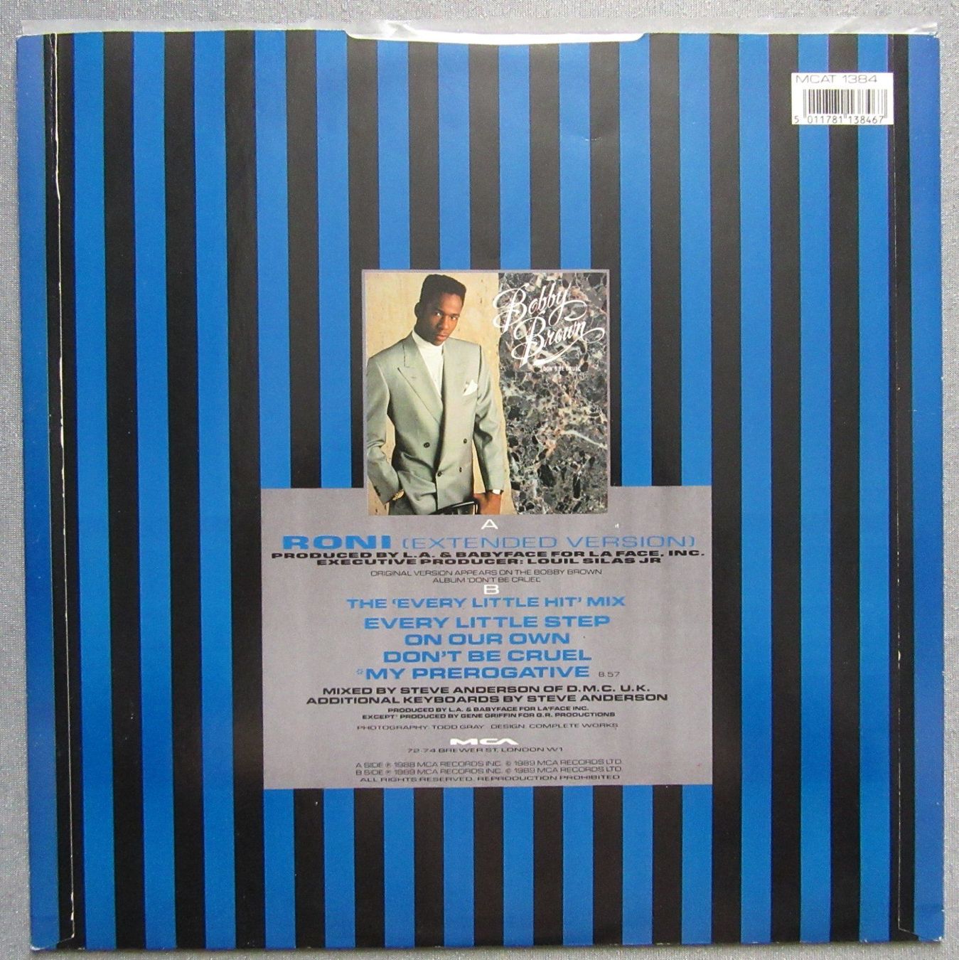Dischi in vinile: Bobby Brown - Roni - Maxi Single ab CHF 5.00 – Usato da Auenstein venduto da Padabimbim 1