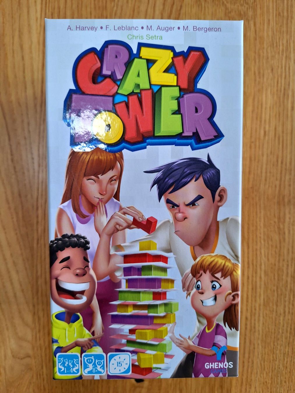 Giochi: Gesellschaftsspiel Crazy Tower Ghenos Spiel – Nuovo e nell'imballaggio originale da Muri b. Bern venduto da smt_hqn7