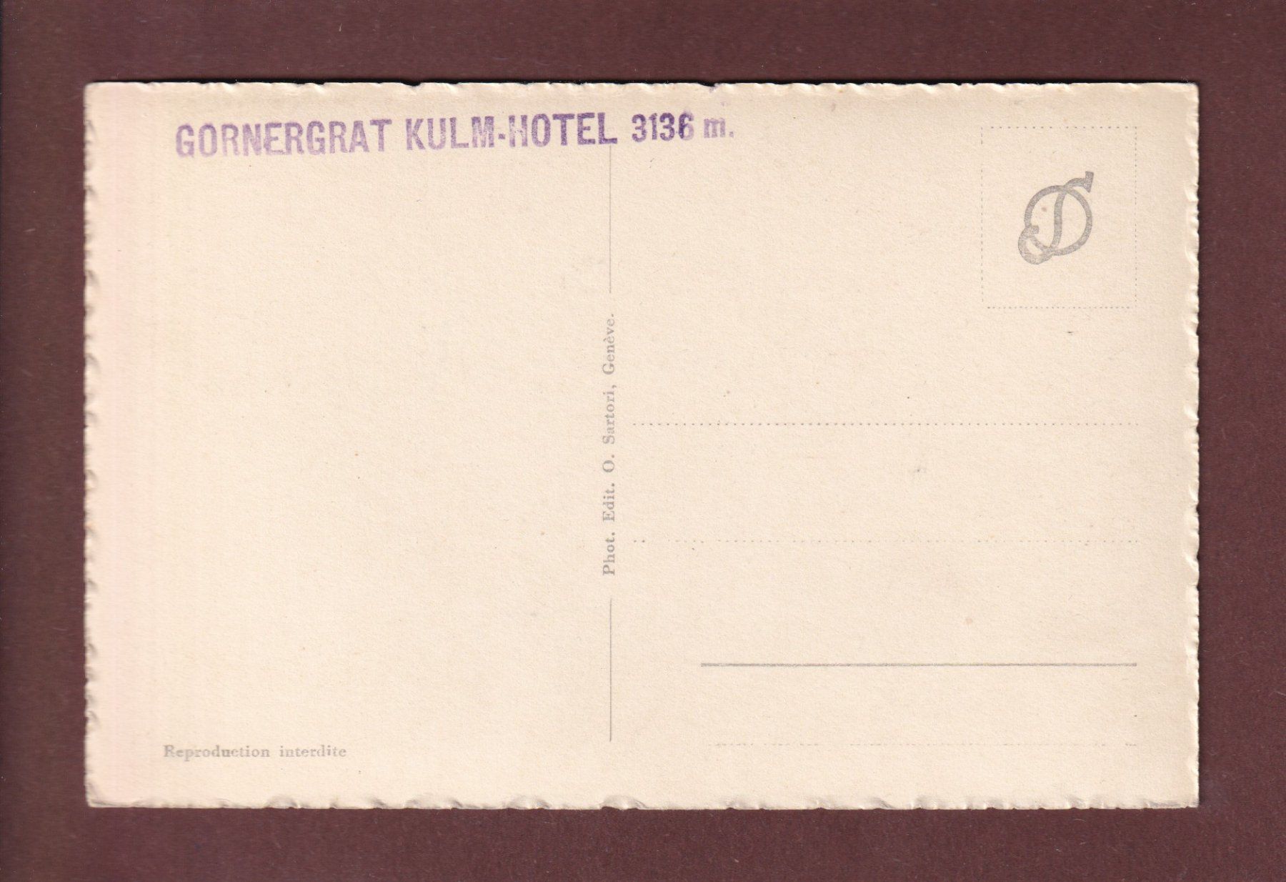 Ansichtskarten: MATTERHORN / CERVIN – Gebraucht aus Pully von nicecards-shop 1
