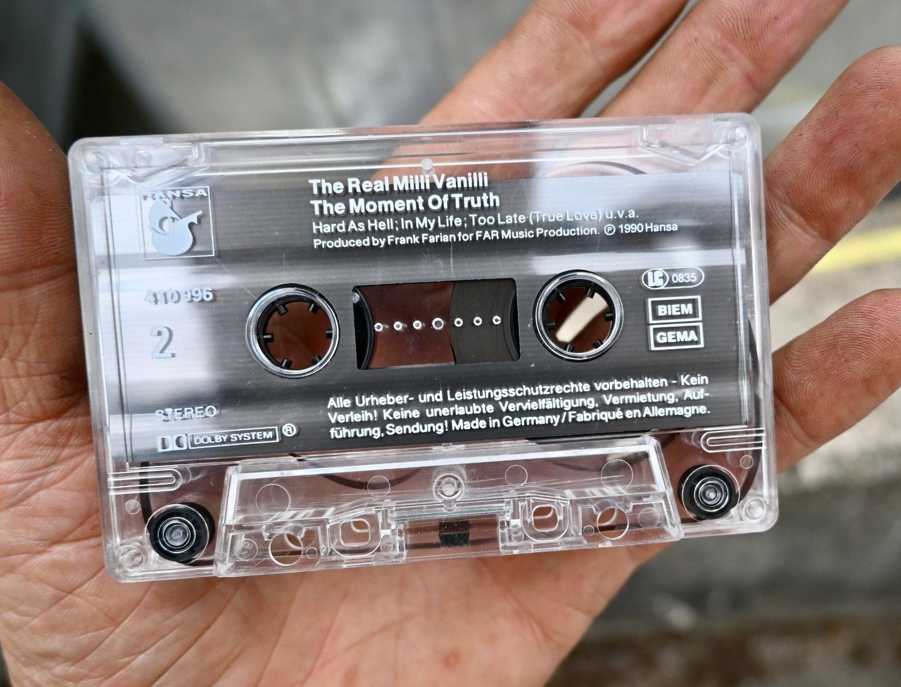 Kompaktkassetten: MC The Real Milli Vanilli  KASSETTE – Gebraucht aus Pfaffhausen von mono_rec 5