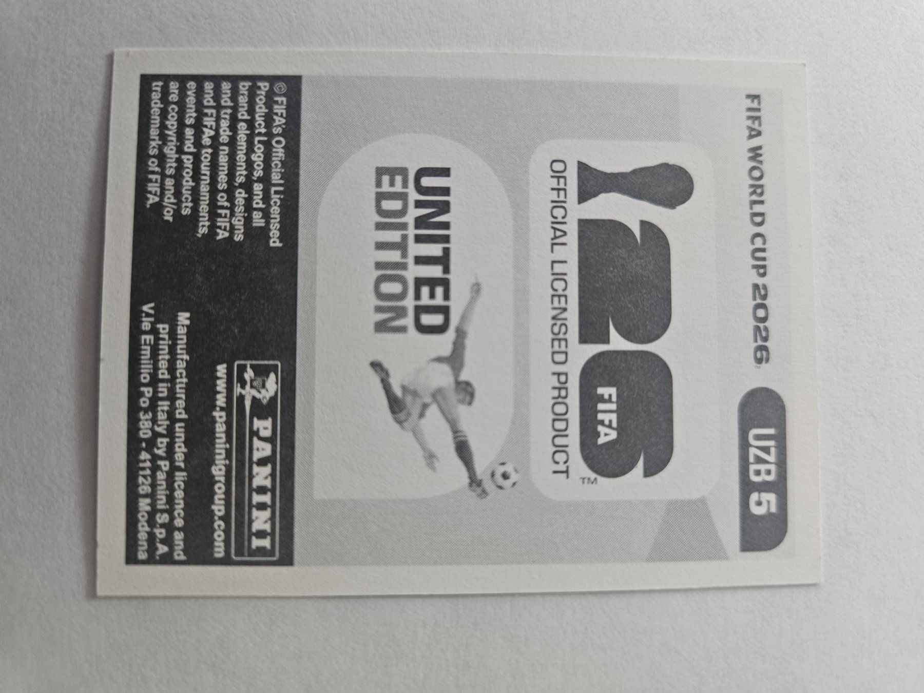 Panini Cartes à collectionner: UZB5 – D'occasion à Würenlingen par Dinli 1
