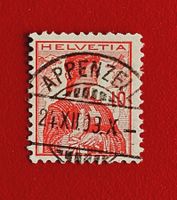 HELVETIA 120 VOLLSTEMPEL APPENZELL 1909