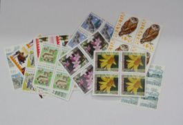 tolle Frankaturware diverse Werte, alles 4er Blöcke 85.-