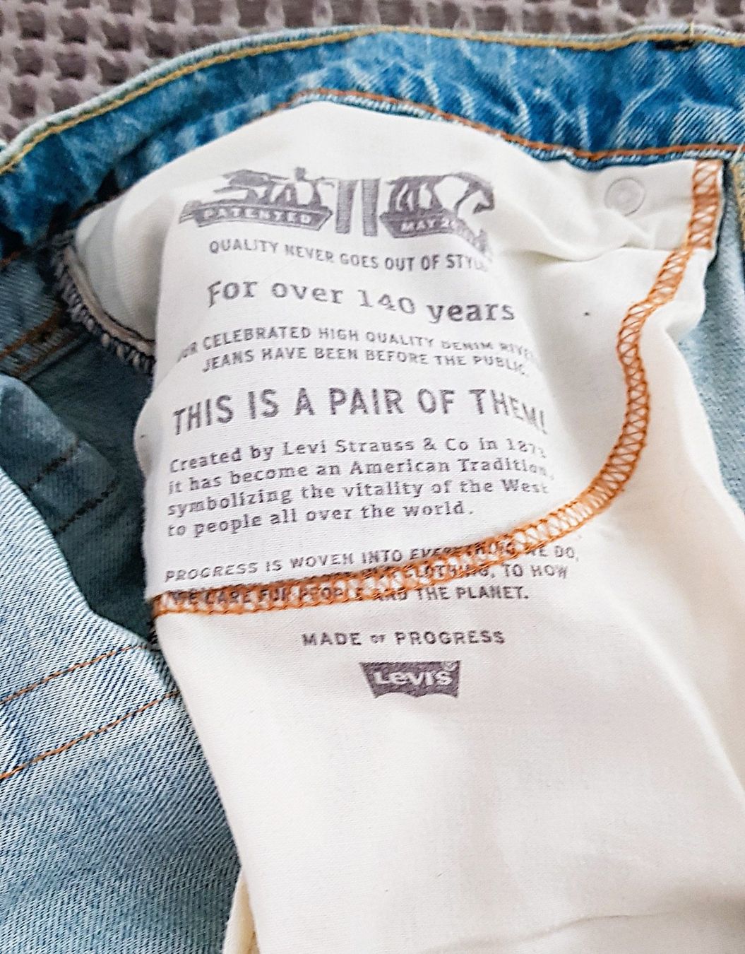 Levi's Jeans: Levi Strauss Jeans Herren Grösse 34/34 – Usato da Winterthur venduto da Joschko 4