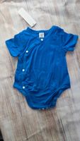 Wickelbody kurzarm - 56 / 62 - blue