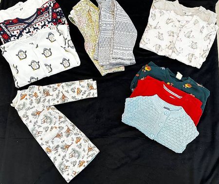 Großes Mädchen-Kleidungsset Gr. 80 - vielseitig