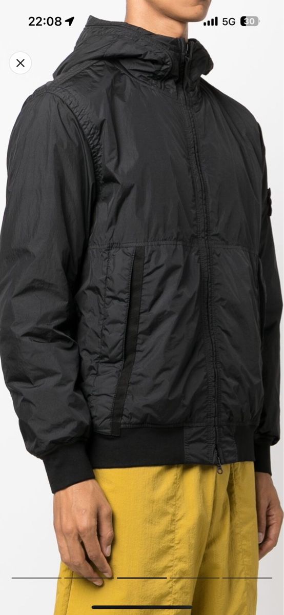 Stone Island Jacken: Stone Island Compass-patch zip-up jacket – Gebraucht aus Bern von Bern198810 6