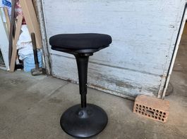 %Bürohocker - ergonomischer Sitzhocker mit Schwingeffekt