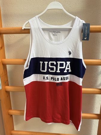 U.S. Polo Assn. Tank Top/Achselshirt, Gr. M, Neu mit Etikett