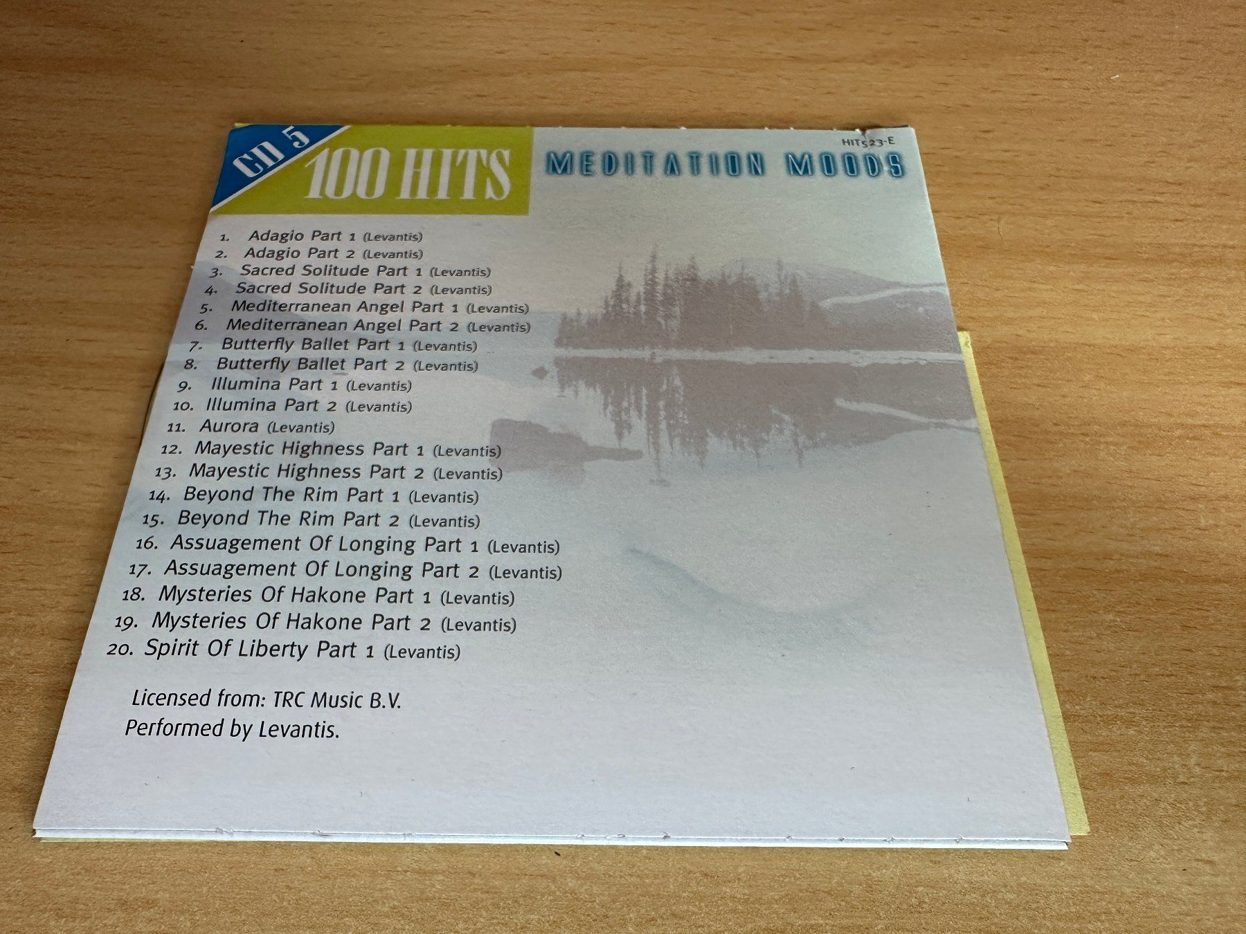 CDs: Levantis – Meditation Moods - 5 CD – Gebraucht aus Rikon im Tösstal von Alpenmutz 7
