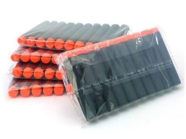Giocattoli: 50 NERF PFEILE/DARTS - N-STRIKE ELITE -NERF MUNITION SCHWARZ – Nuovo e nell'imballaggio originale da Kriens venduto da swissgadget