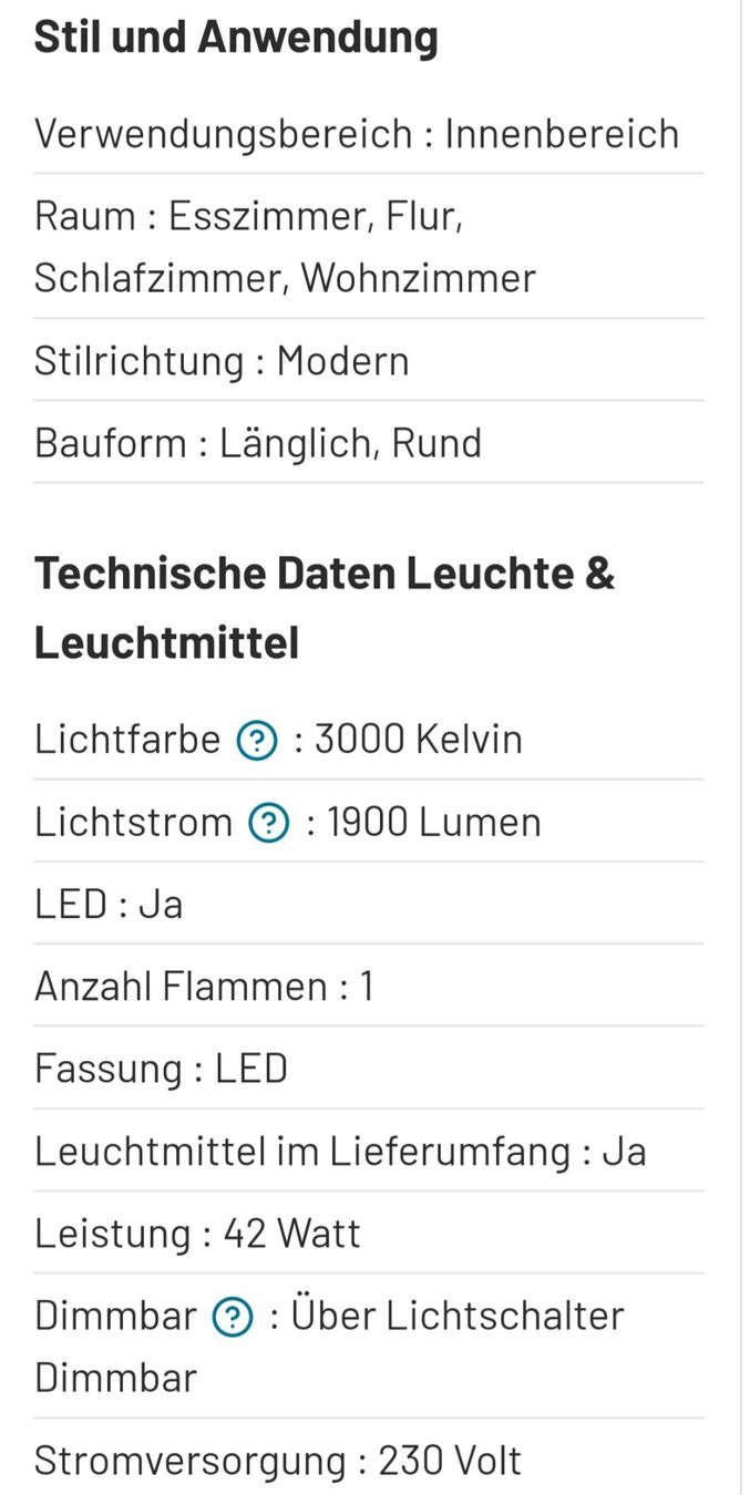 Lampadari & plafoniere: LED Deckenlampe Holzoptik 1-flammig, dimmbar – Nuovo e nell'imballaggio originale da Unterkulm venduto da Sani78 6