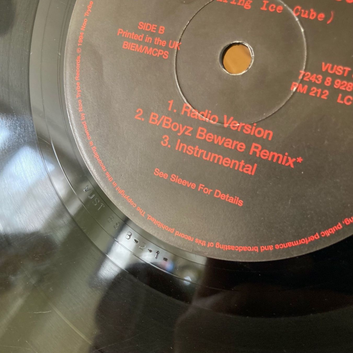 Schallplatten: Scarface + Icecube Vinyl Hip Hop 1994 – Gebraucht aus Zürich von OldtownShop 3