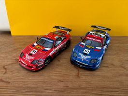 2 Ferrari 550 Maranello, Le Mans 2005/06 in 1/43, von IXO