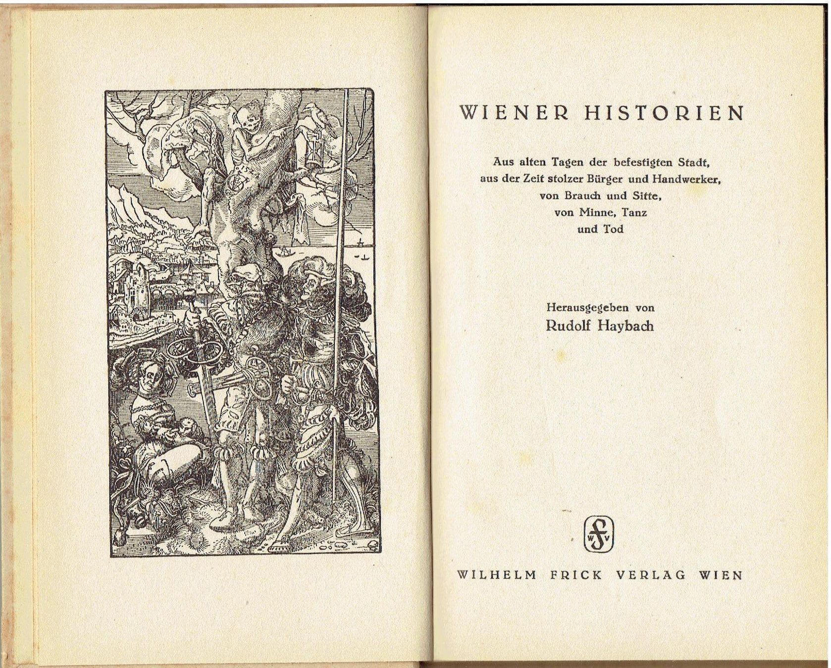 Bücher: Wiener Historien – Gebraucht aus Flims - Dorf von Stagediver 1