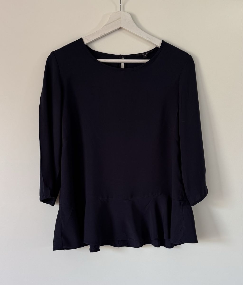 Opus Camicette: OPUS Bluse Gr. 36 Dunkelblau 100% Viskose – Usato da Flumenthal venduto da SecondLove_CH