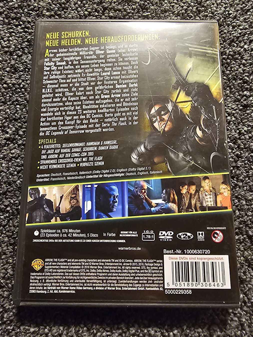 Tutti i DVDs: Arrow - Die komplette vierte Staffel  – Usato da Ruswil venduto da jan_bxl5 1