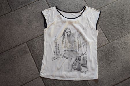 Damen Morgan T-shirt gr. M - Enjoy Life as it comes!