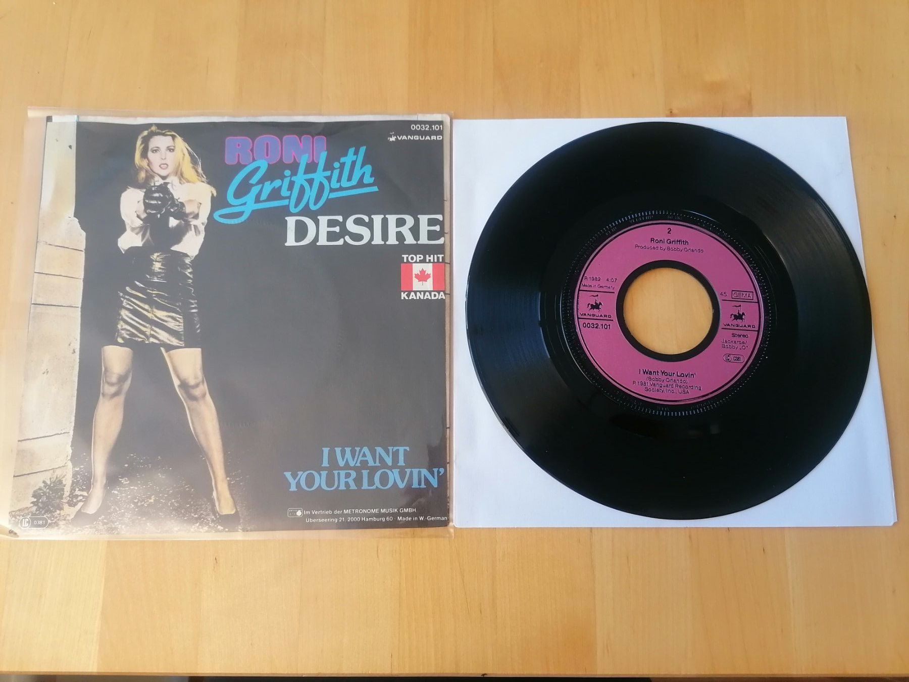 Dischi in vinile: Roni Griffith – Desire – Usato da Emmenbrücke venduto da lamorak 1