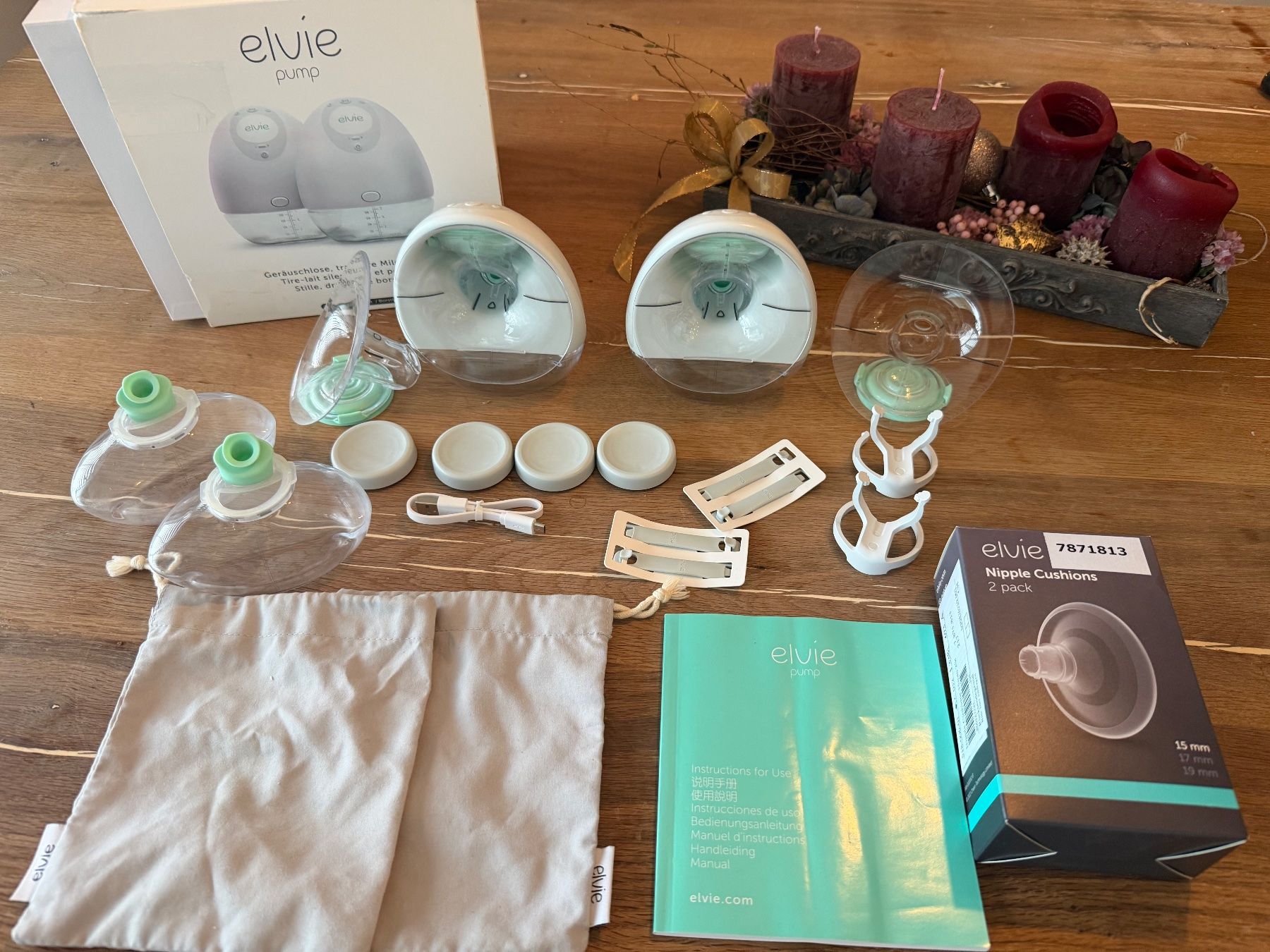 Elvie Accessori per l’allattamento: Elvie Doppelmilchpumpe – Usato da Zofingen venduto da MartinK84